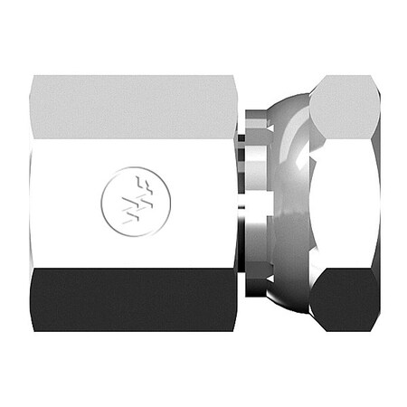 World Wide Fittings Female Pipe To Female Pipe Swivel Straight 9255X06X04